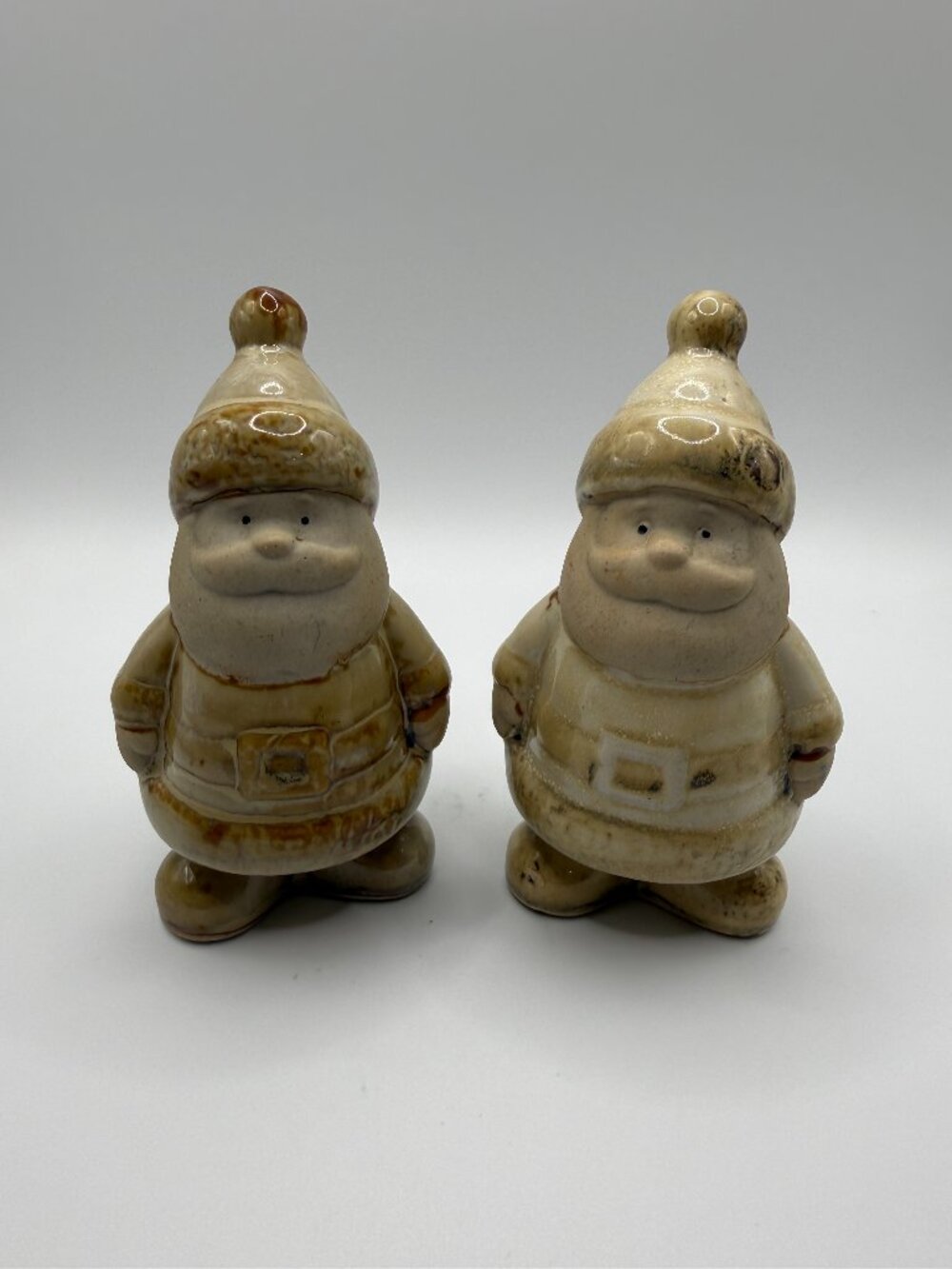 VTG Ceramic Santa Claus Figurines